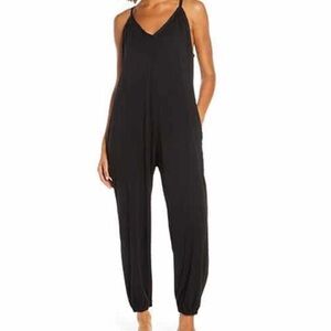 bobi Black Racerback Jumpsuit